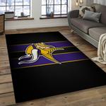 nfl minnesota vikings football team logo rectangle area dark room mv10