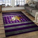 nfl minnesota vikings football team logo rectangle area dark room mv13