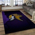 nfl minnesota vikings football team logo rectangle area dark room mv20