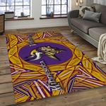 nfl minnesota vikings football team logo rectangle area dark room mv30