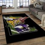 nfl minnesota vikings football team logo rectangle area dark room mv50