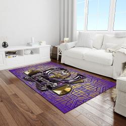 nfl minnesota vikings football team logo rectangle area light room mv01