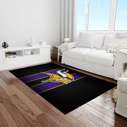 nfl minnesota vikings football team logo rectangle area light room mv10