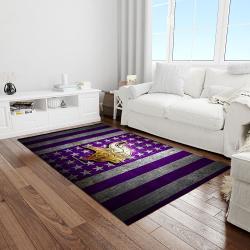 nfl minnesota vikings football team logo rectangle area light room mv13