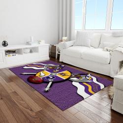 nfl minnesota vikings football team logo rectangle area light room mv21