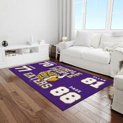 nfl minnesota vikings football team logo rectangle area light room mv24