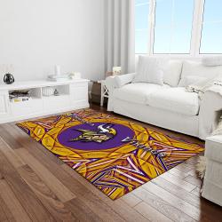 nfl minnesota vikings football team logo rectangle area light room mv30