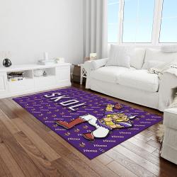 nfl minnesota vikings football team logo rectangle area light room mv32