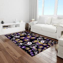 nfl minnesota vikings football team logo rectangle area light room mv34