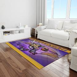 nfl minnesota vikings football team logo rectangle area light room mv65