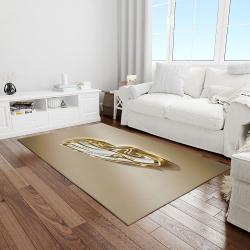 nfl philadelphia eagles football team logo rectangle area rug light room pe38