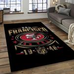 nfl san francisco 49ers football team logo rectangle area dark room sfs03