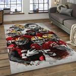 nfl san francisco 49ers football team logo rectangle area dark room sfs04