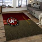 nfl san francisco 49ers football team logo rectangle area dark room sfs06