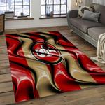 nfl san francisco 49ers football team logo rectangle area dark room sfs07