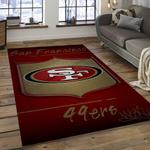 nfl san francisco 49ers football team logo rectangle area dark room sfs16