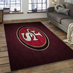 nfl san francisco 49ers football team logo rectangle area dark room sfs24