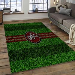 NFL San Francisco 49ers Rectangle Rug Personalized Non-Slip Carpet Gift For Football Fans SFS25