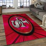 nfl san francisco 49ers football team logo rectangle area dark room sfs32