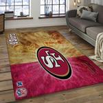 nfl san francisco 49ers football team logo rectangle area dark room sfs45