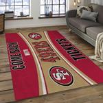 nfl san francisco 49ers football team logo rectangle area dark room sfs47