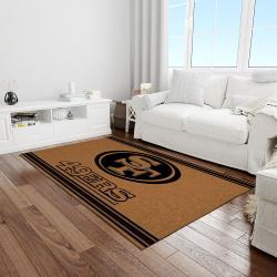 nfl san francisco 49ers football team logo rectangle area light room sfs48