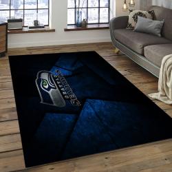 NFL Seattle Seahawks Rectangle Rug Personalized Non-Slip Carpet Gift For Football Fans SS19