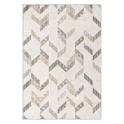 minimalist multicolor diamond rug small geometric polka dot style modern scandi decor rug
