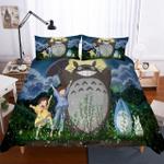 3 piece set totoro pattern theme digital printing bedding d2158083