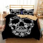 3d bedding set skull floral print dhc0201203dd d2241064