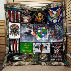 3D Blanket Nvh-Qnk0012 Army Ranger Nvh-Qdt037  Quilt