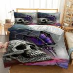 3d butterfly skull bedding set dhc1501300vt d2240874