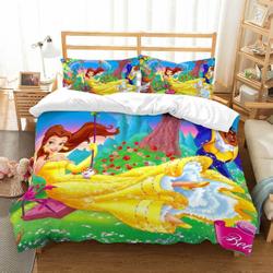 3D Customize Beauty And The Beastet Bedroomet Bedlinen Amazing Disney Room Decor Duvet Cover Bedding Set Meaningful Gift For Kids Friend Family Member Holiday Gift