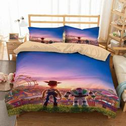 3D Toy Story 4 Set Bedroom Set Bedlinen Amazing Room Decor For Disney Fan Bedding Set Duvet Cover Meaningful Gift For Halloween Christmas