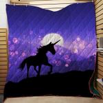 3d fantasy unicorn on a mountain quilt pro d2422402