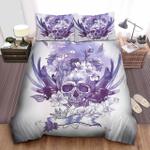 3d flowers skull bed sheets spread comforter duvet cover bedding sets d2120470