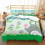3d printed my neighbor totoro duvet cover set soft microfiber bed linen set bedding set 23pcs full