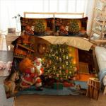3d printed santa arrives christmas cla22100565b bedding sets d2223492