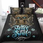 3d tattoo your soul skull bedding set dhc0201235dd d2240808