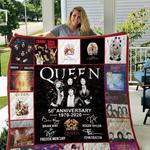 50 years of queen 1970 2020 we are the champions quilt blanket d2450323