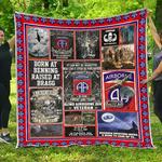 82nd airborne veteran while premium quilt blanket quilt d2418155