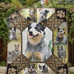 9 australian cattle dog takeoff quilt blanket dhc3112976td d2447129