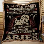 a little sassy classy i was perfect i am aries quilt d2422588
