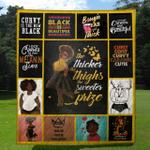 a special gift for fans ll melanin queen quilt blanket d2419237