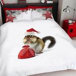 a surprised squirrel received a christmas present 3d clh2210014b bedding sets d2222226