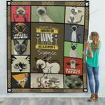 a woman cannot survive on wine alone she also needs a siamese cat quilt blanket great customized 0