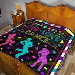 Abstract Geometric Quilt Blanket Dhc311263Td