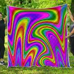 abstract neon trippy cl17100011mdq quilt blanket d2483051