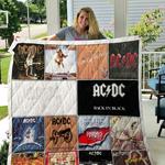 ac dc band albums quilt blanket d2480702