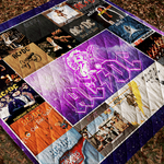 ac dc lp albums quilt blanket d2450155